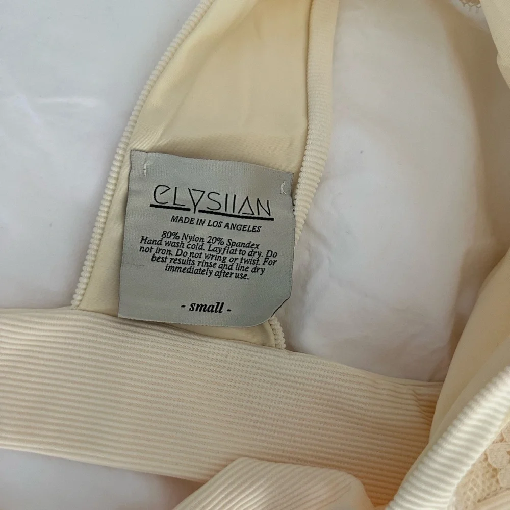 Elysiian Swim Cream Bikini - Picture 5 of 6
